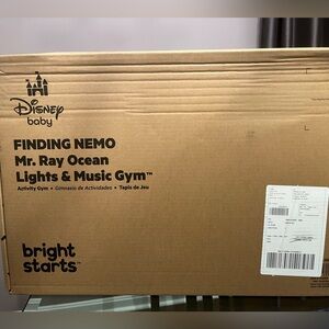 Disney Baby Finding Nemo Mr. Ray Ocean Lights & Music Activity Play Gym